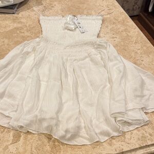 Garage White Kids Casual Dress